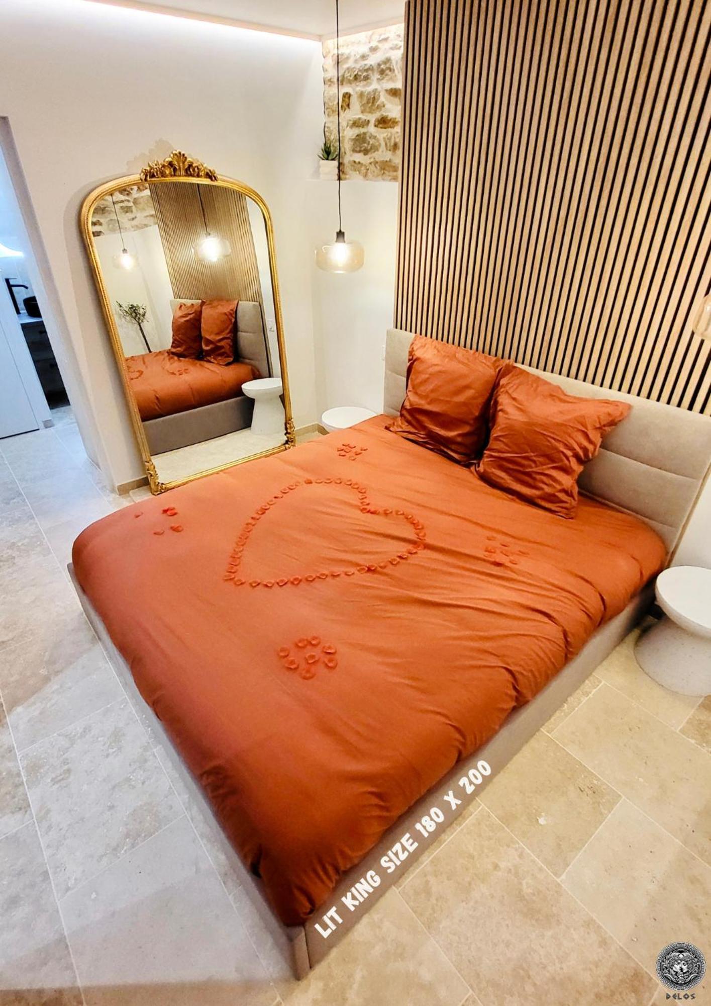 - La Suite Delos - Jacuzzi 2 Places - Centre Ville A Pied - Lit Queen Size - Parking Privee - Wifi - City Center Within Walking Distance - Quimper Esterno foto